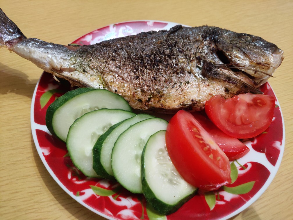 Жареная дорадо