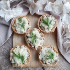 ПП Тарталетки с грибами и сыром 🍄