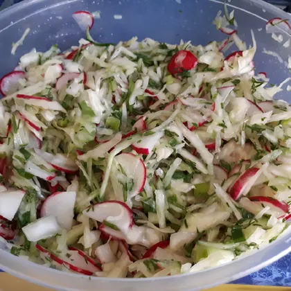 Вкусный и легкий салатик