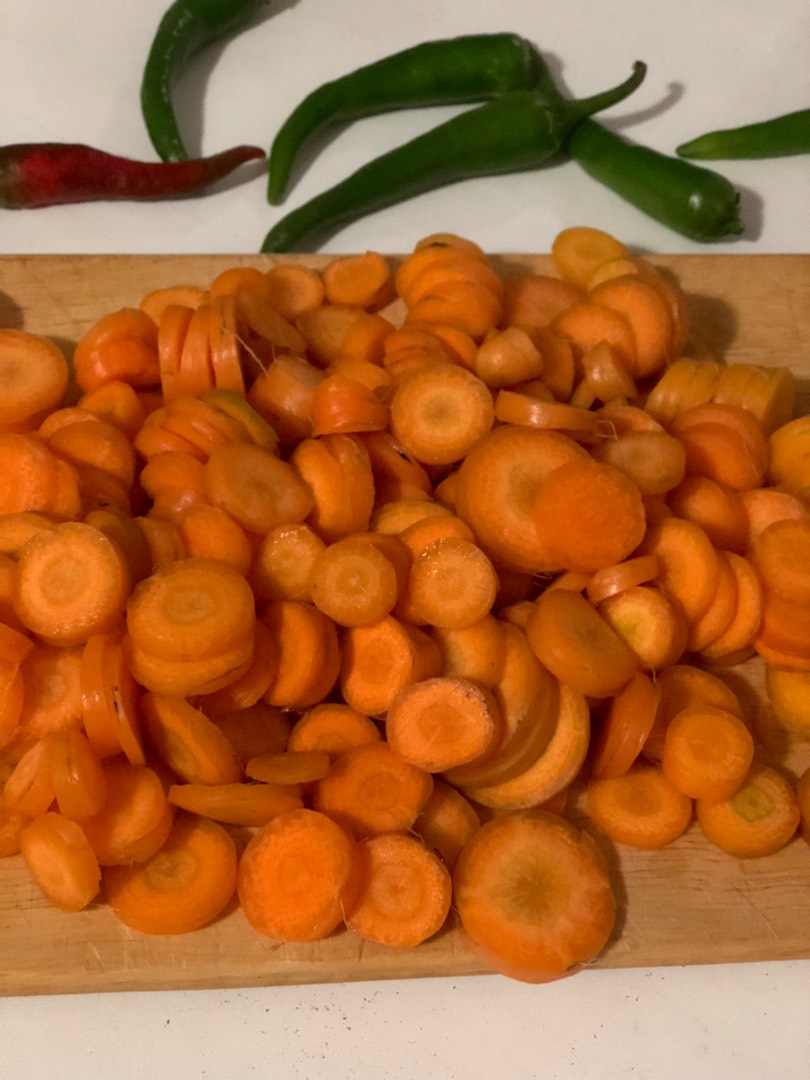 Замороженная морковь 🥕