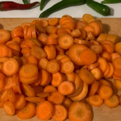 Замороженная морковь 🥕