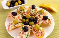 Легкая закуска на чипсах