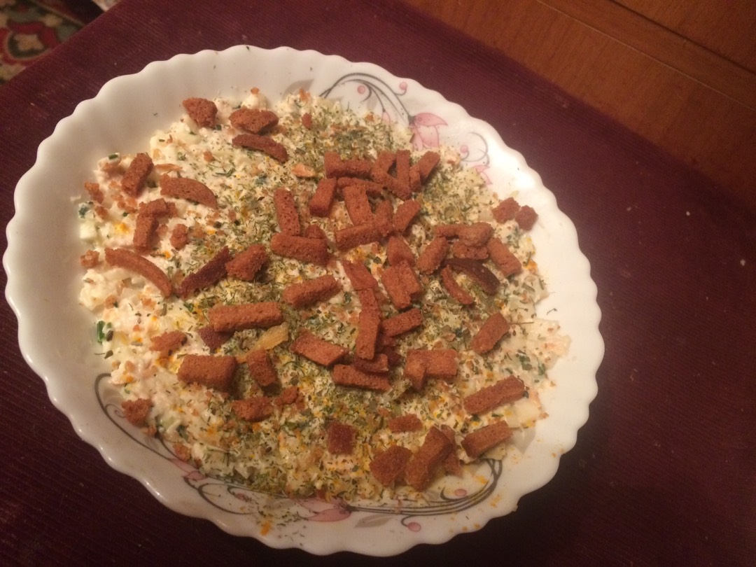 Салат с кольраби