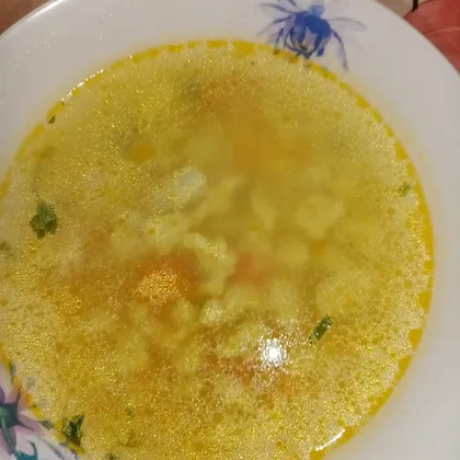 Суп с клецками
