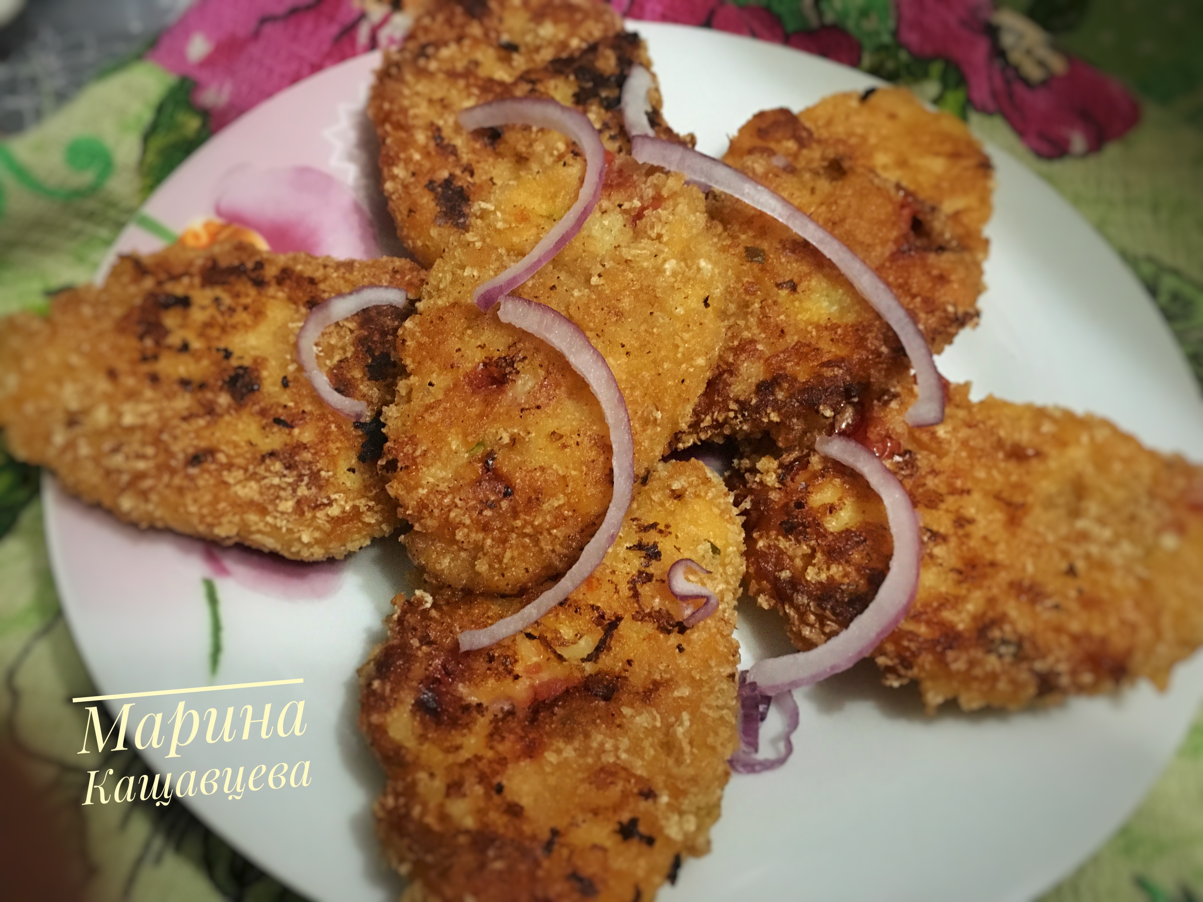 Оладьи из картофельного пюре 