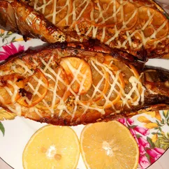 Скумбрия запечённая под лимоном🐟🍋