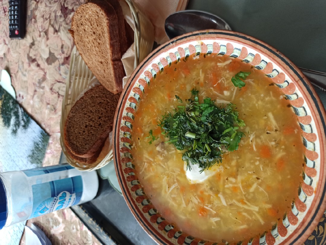 Суп-пюре с тыквой