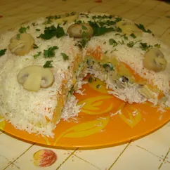 Салат "Нежная курочка"