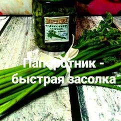 Быстрая засолка папоротника