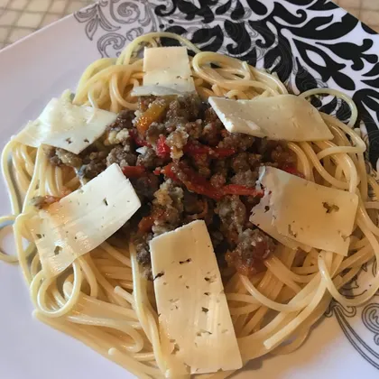 Спагетти Болоньезе #кулинарныймарафон