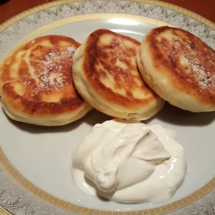 Сырники с изюмом