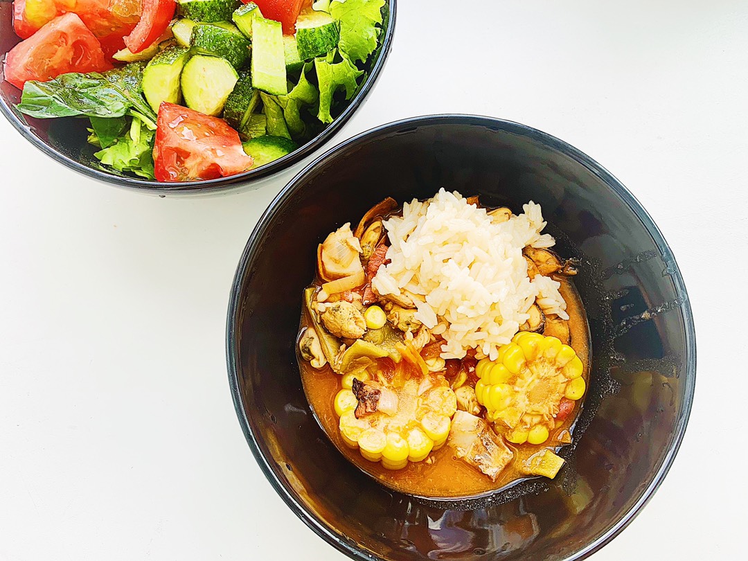 Гамбо с морепродуктами и копченостями - рецепт автора Anastasia Ogai 🏃‍♂️