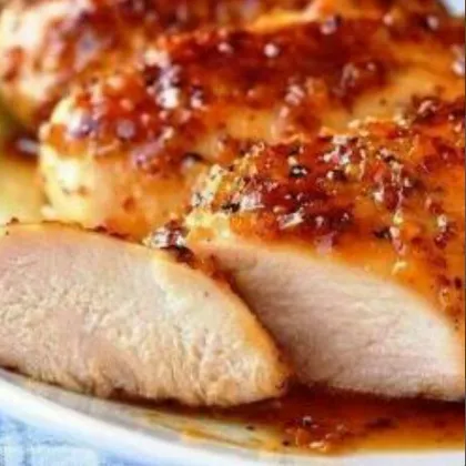 Сочное куриное филе в медовом соусе