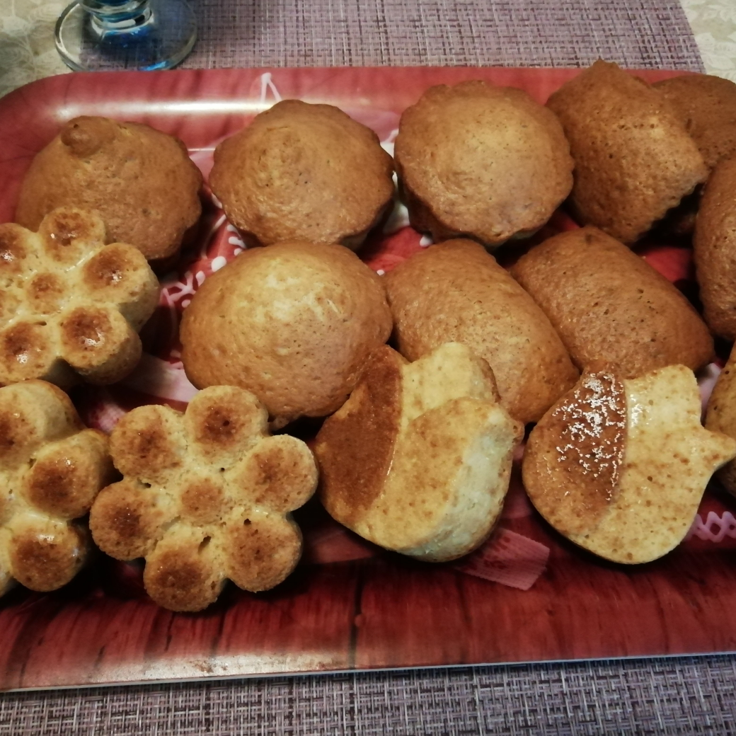 Кекс на молоке