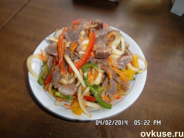 Куриные желудки тушеные рецепт – Русская кухня: Основные блюда. «Еда»