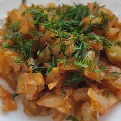 Жареная капуста