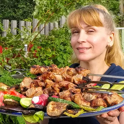 Шашлык из свинины сочный нежный очень вкусный простой рецепт маринада для шашлыка