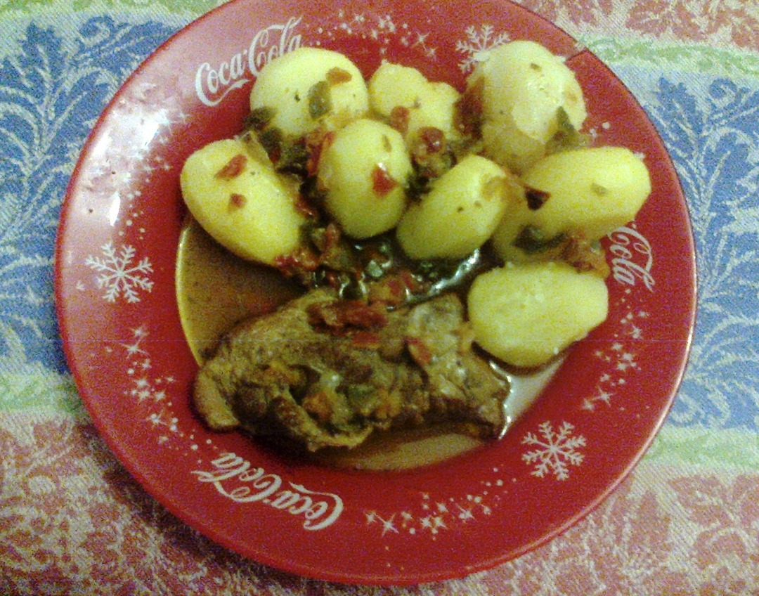 Тушеная грудинка с сушеными овощами от Cookpad