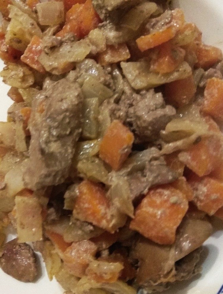 Куриная печень, жареная с луком и морковью: 5 фото в рецепте