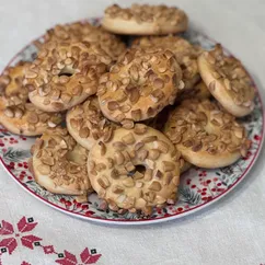 Колечки с арахисом 