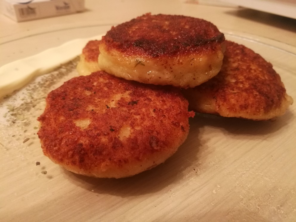 Сырники с сыром❤
