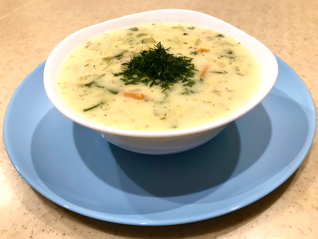 Сливочный кукурузный суп