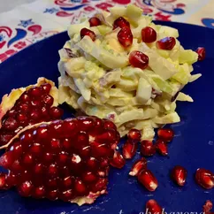 Салат с кальмаром