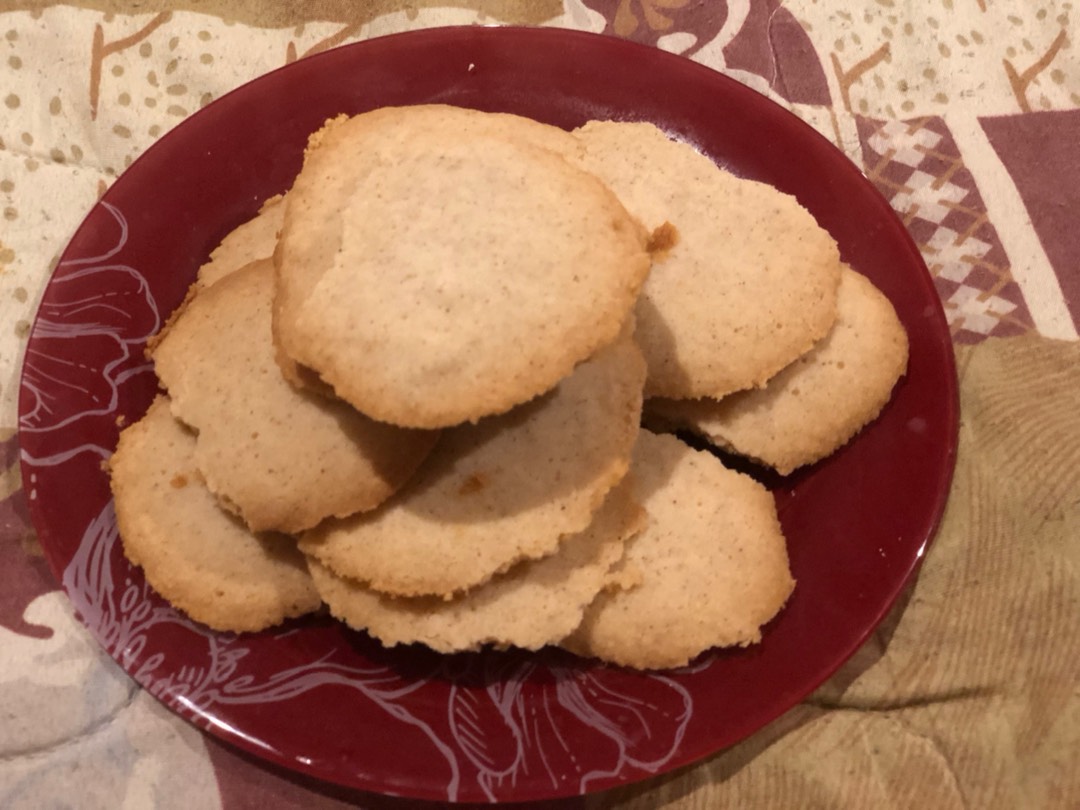 Печенье веганское из кокосовой муки, без сахара, без глютена