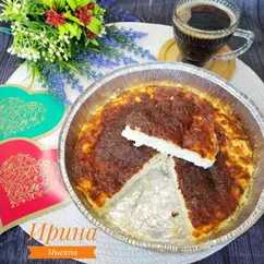 Сырно-творожная запеканка в аэрогриле 