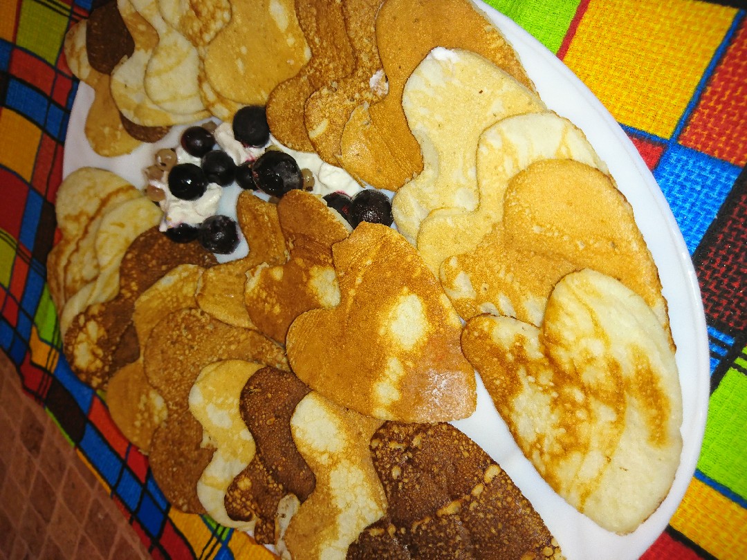 ❤️Сердечные блинчики 🥞🍻🥞💕💕💞💞💞