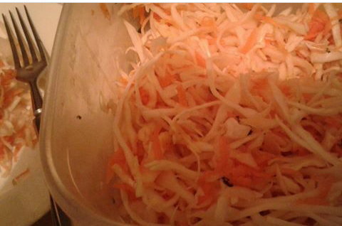 Салат из капусты с морковью и уксусом: рецепт с фото пошагово