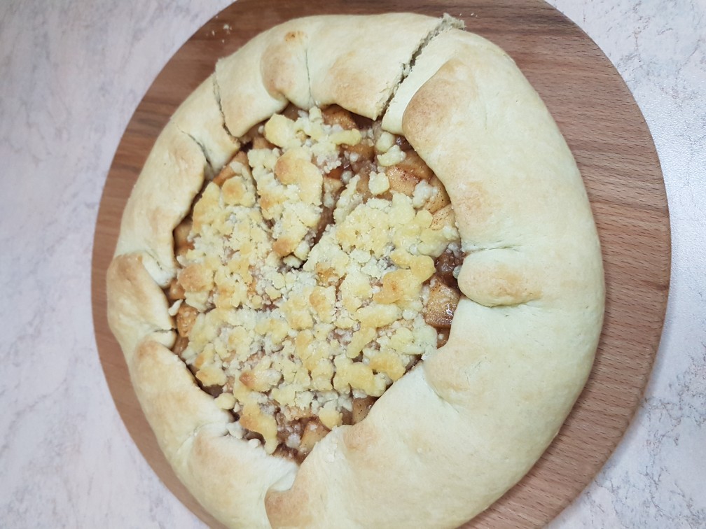 Яблочная галета