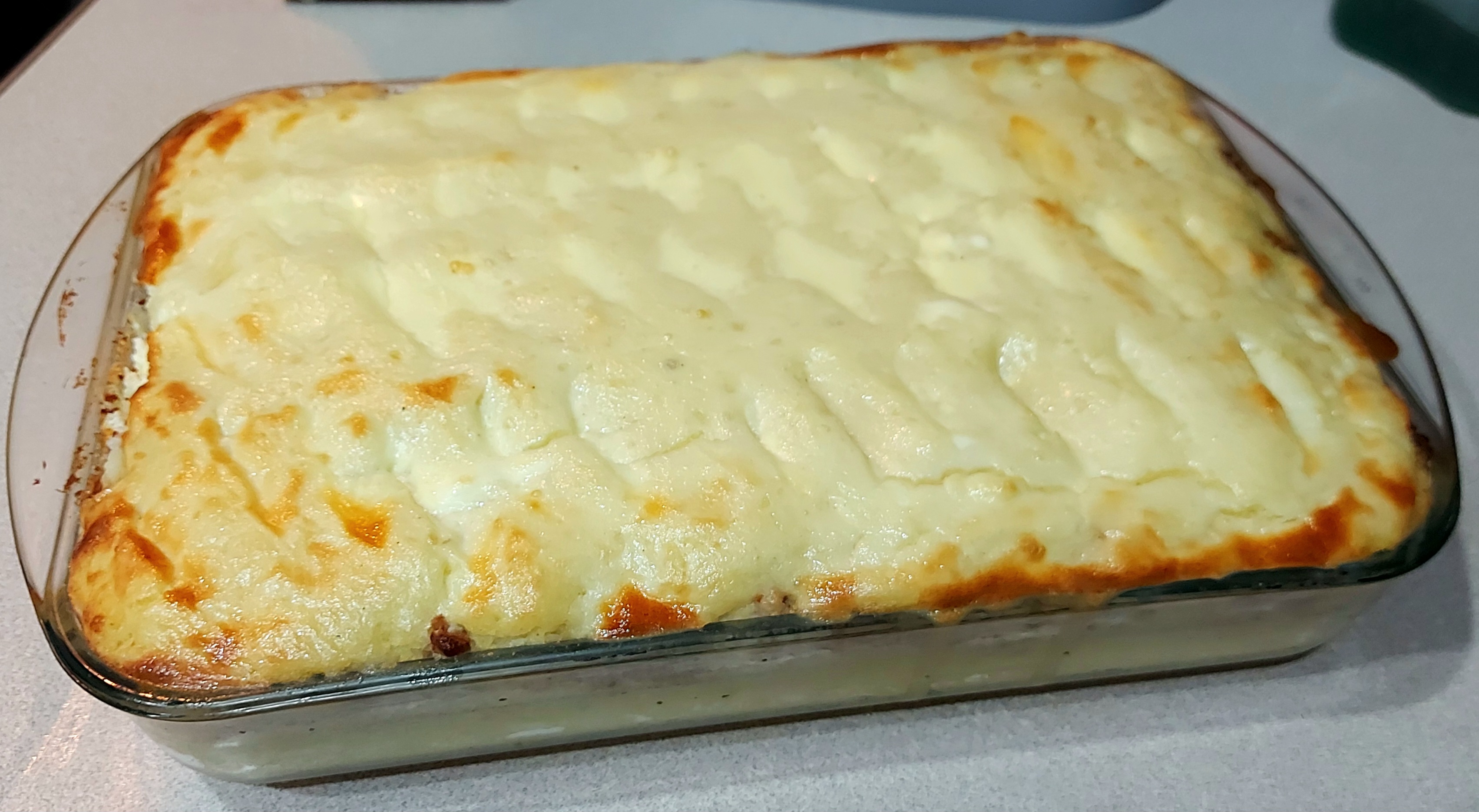 Картофельная запеканка с мясным фаршем