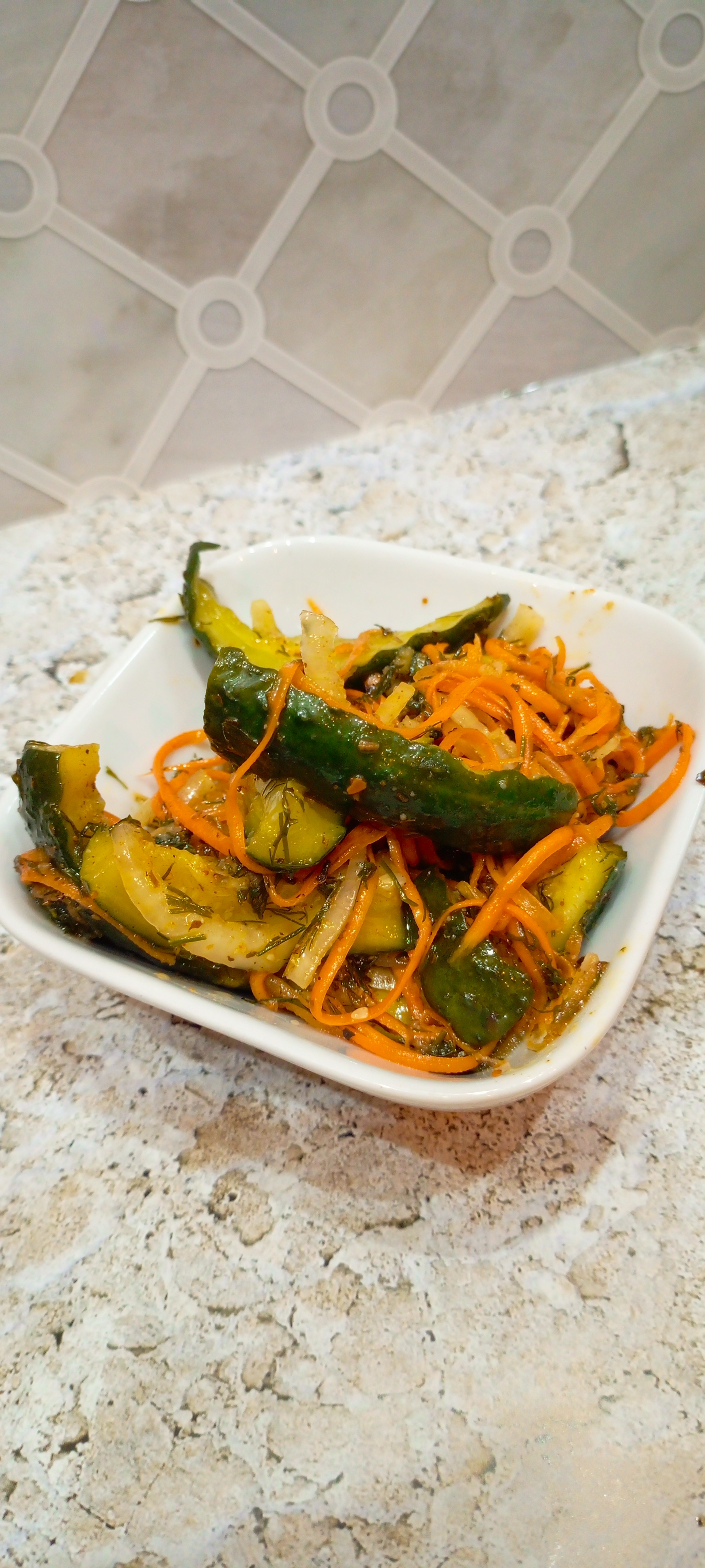 Огурцы по-корейски  