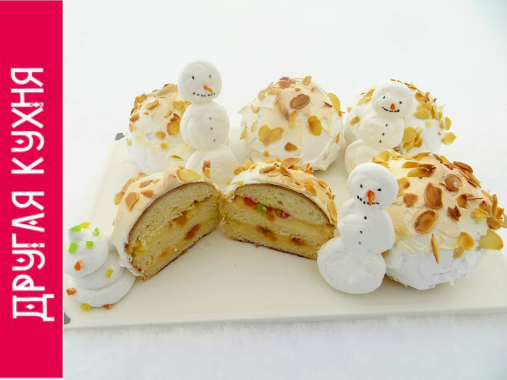 Рецепт булочек с творогом из дрожжевого теста «Снежки»