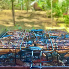 Цыплята на сетке. Барбекю 🍗👩🏻‍🍳❤️