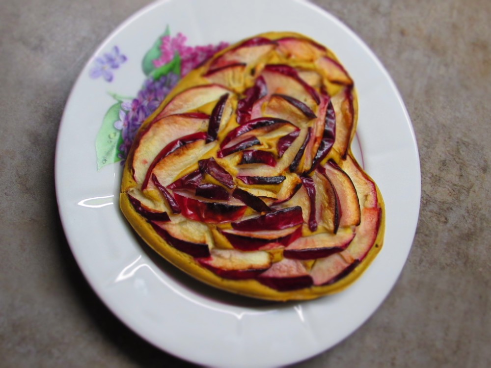 Шарлотка с рисовой мукой
