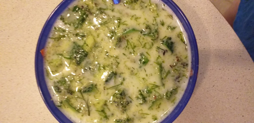 Таратор - холодный суп с кефиром - рецепт с фото и видео