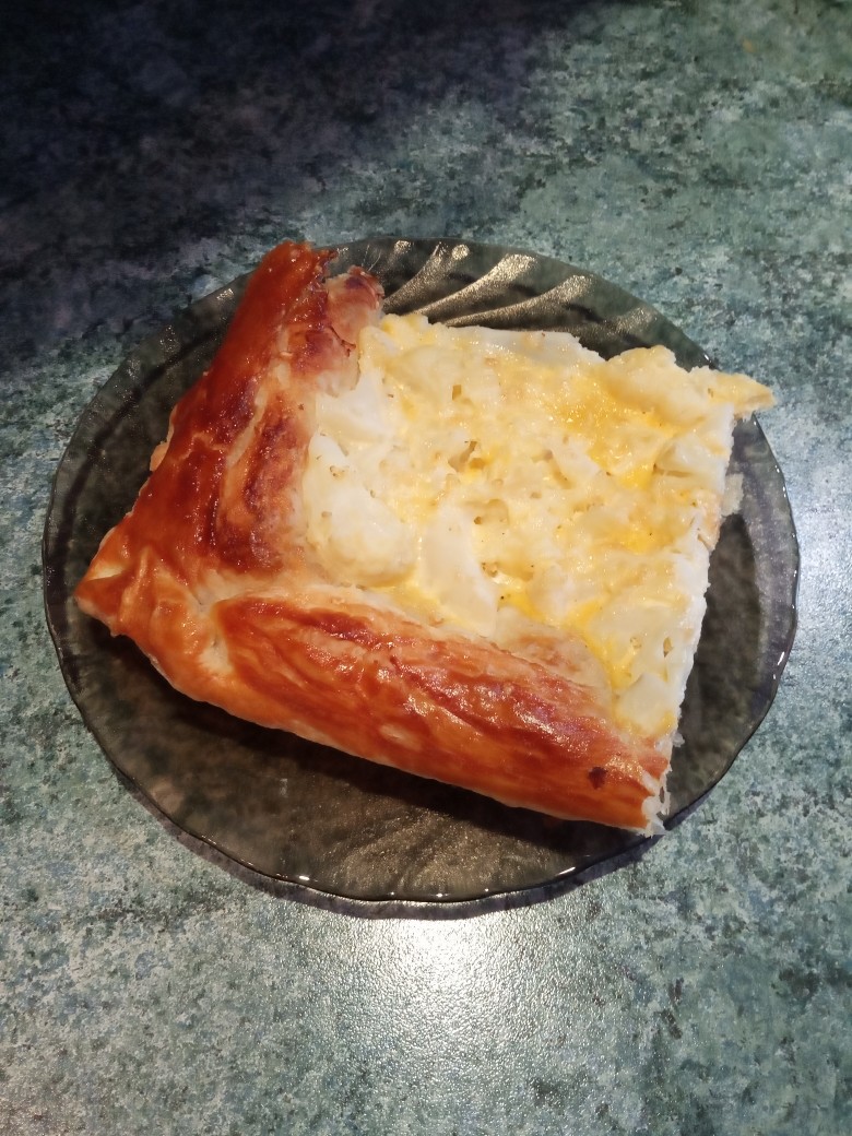 Тарт с цветной капустой