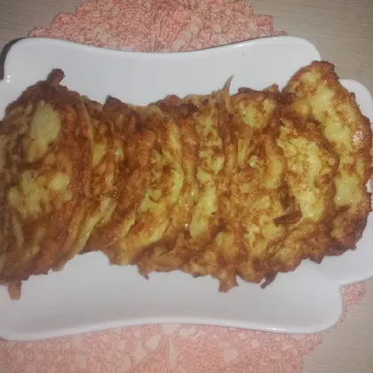 Кабачковые оладьи с сыром