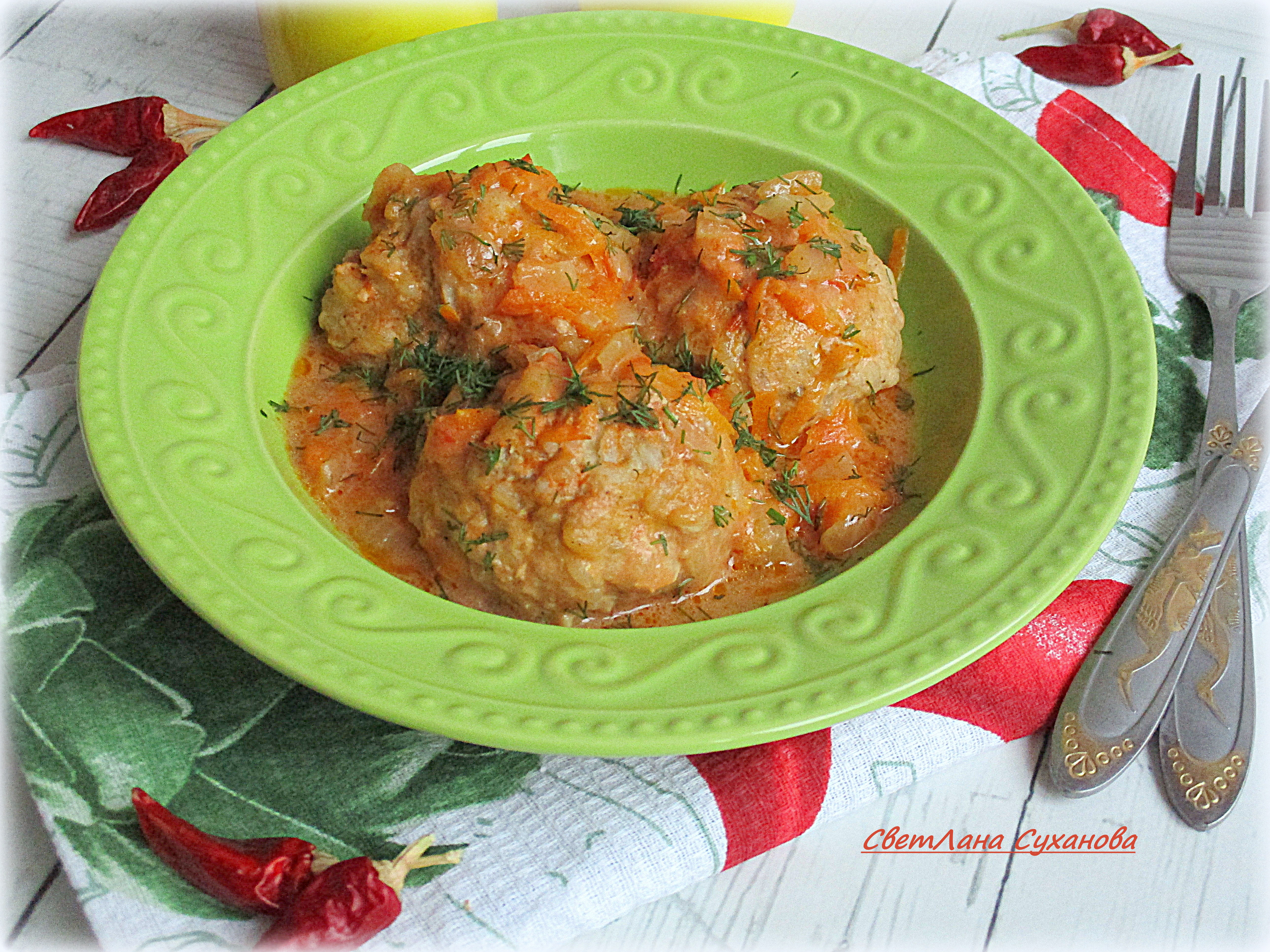 Тефтели "Ёжики"