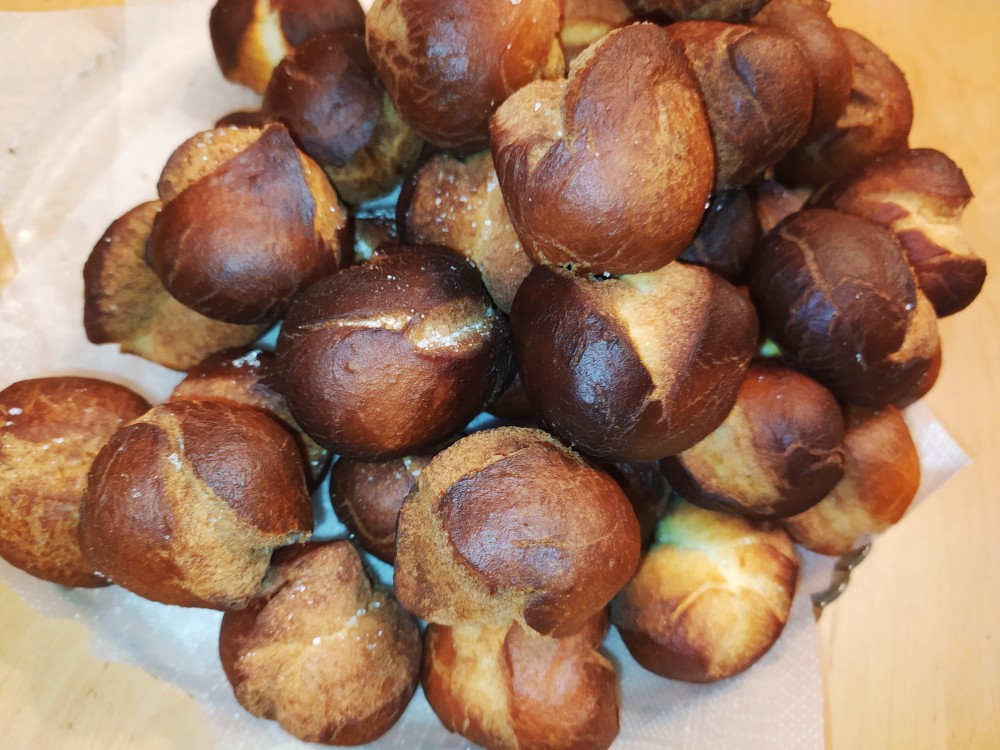 Пончики на сгущенке