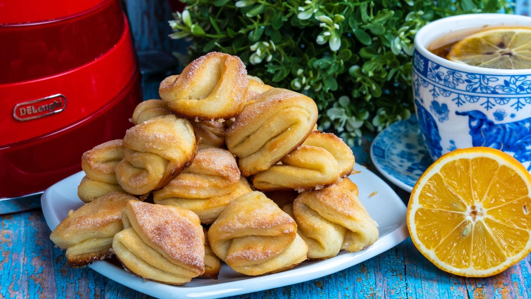 Печенье «Гусиные лапки» без творога — рецепт с фото пошагово