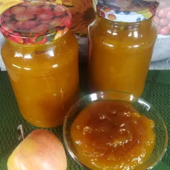 Яблочно-тыквенный джем с корицей