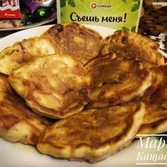 Оладьи со вкусом пиццы😋