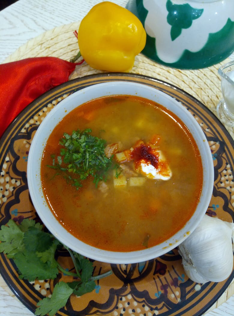 Узбекский суп 
