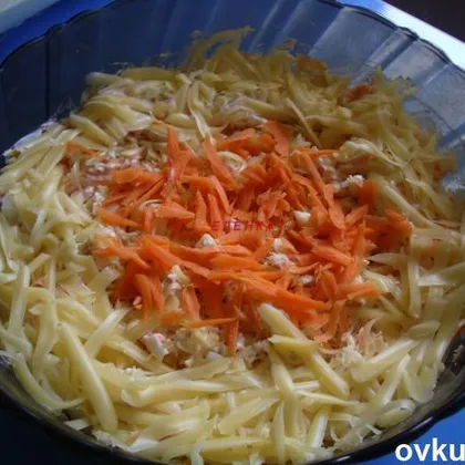 Салатик с морковью