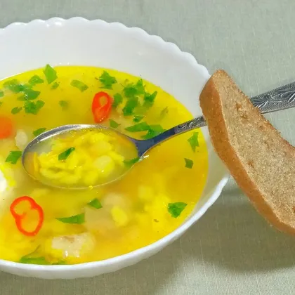 🍲Суп с мини клёцками