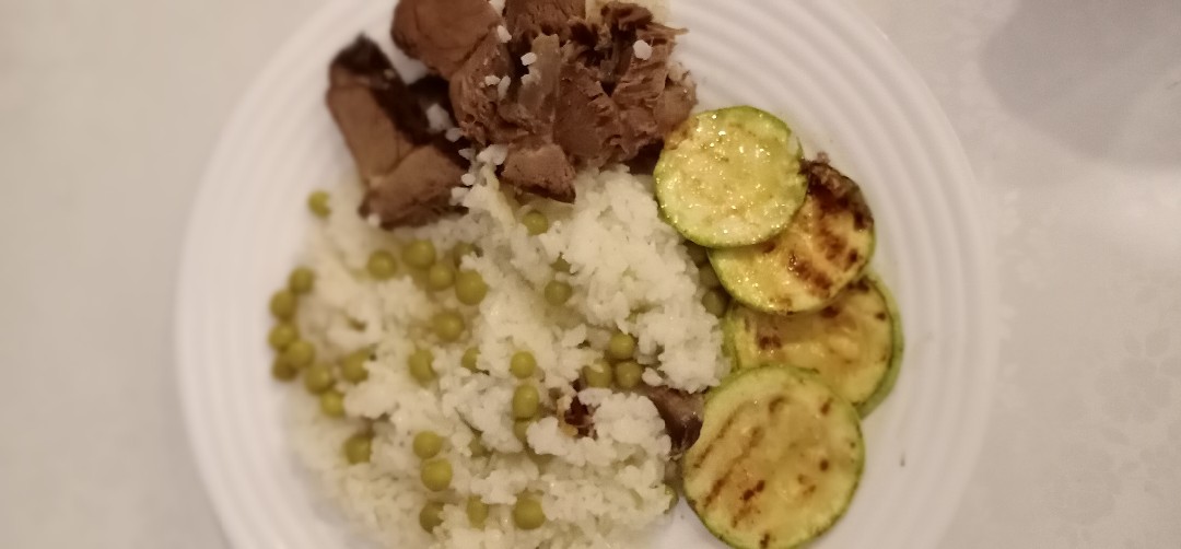 Мясо с кабачками