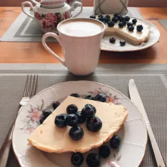 Творожная запеканка с 🍋 заливкой